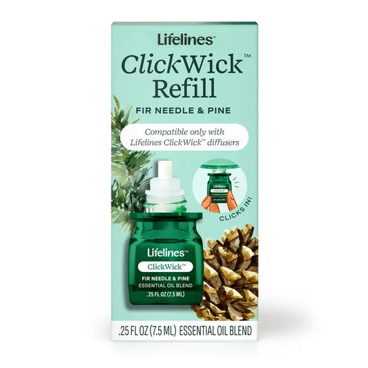 ClickWick™ Walk in the Woods Refill - Fir Needle & Pine - for Candle/Plant/Shower Diffuser
