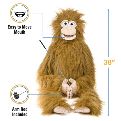 Silly Puppets Monkey, Wrap Around (38")