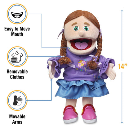 Silly Puppets Amy Peach Skin (14")