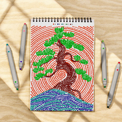 Lifelines® FlowArt - Dot By Letter - Landscapes