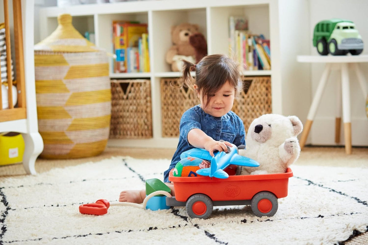 Green Toys Wagon Indoor/Outdoor Toy (Blue)