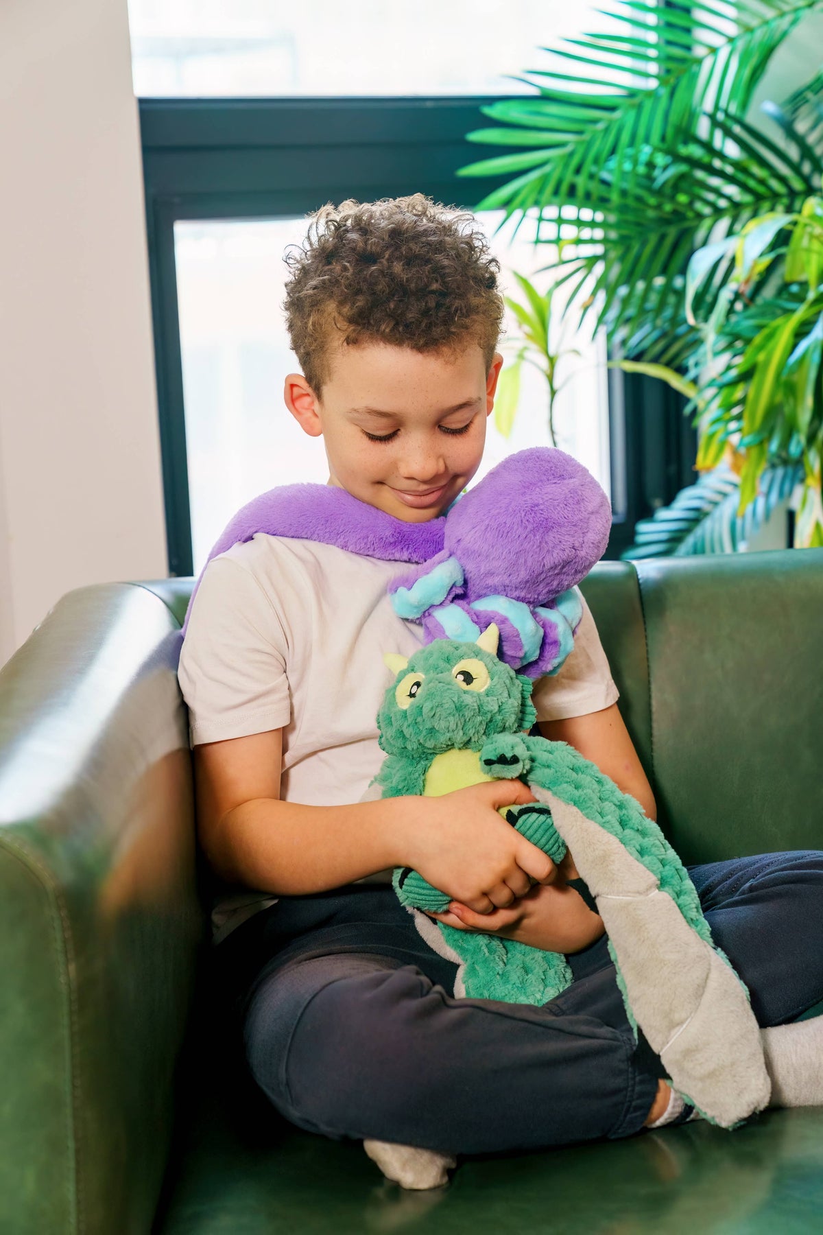 Hugimals Hugaround - Zephyr Weighted Dragon Plush
