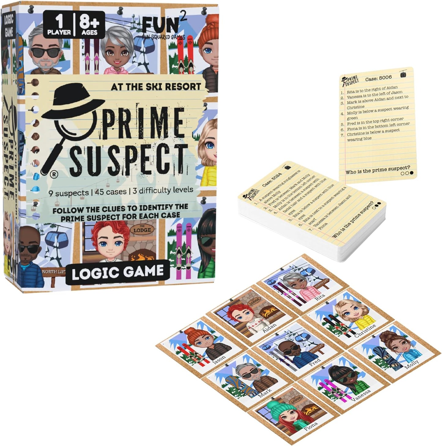 Prime Suspect Logic Game - IN THE CITY