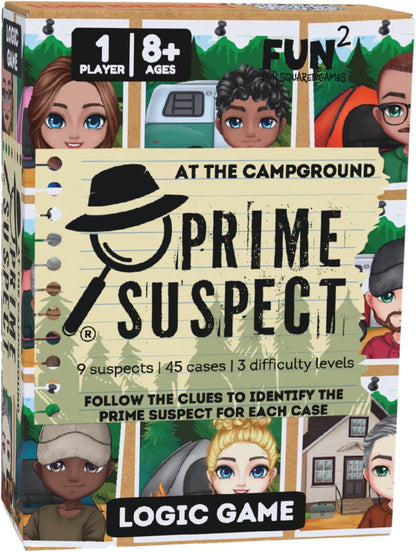 Prime Suspect Logic Game -AT THE CAMPGROUND
