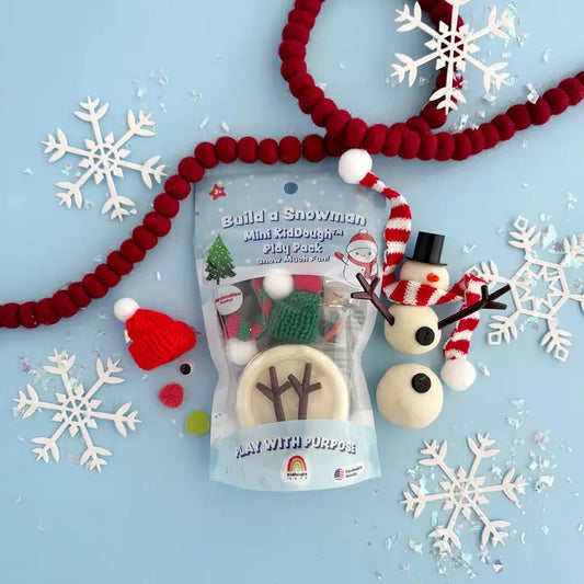 KidDough Build a Snowman Mini Play Pack