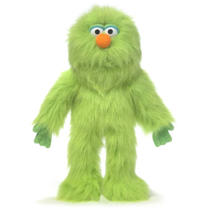 Silly Puppets Monster, Green (14")