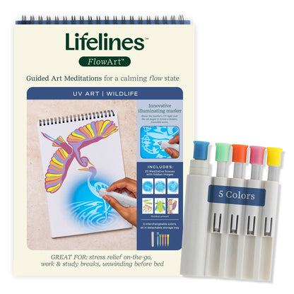Lifelines® FlowArt UV Art Pad - Wildlife