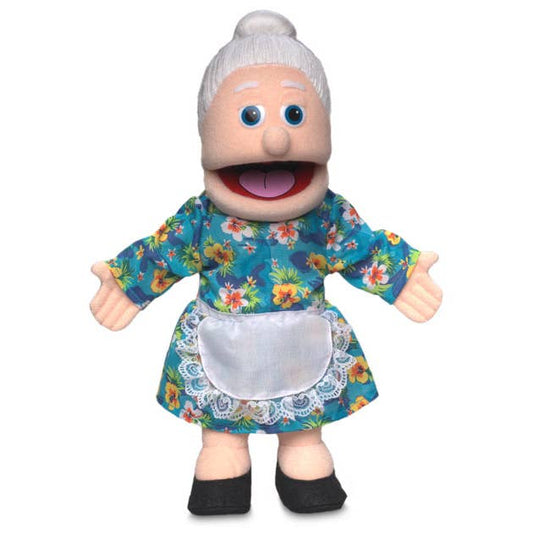 Silly Puppets Granny, Peach Skin (14")
