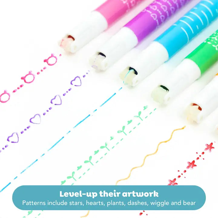 Roller Pattern Pens