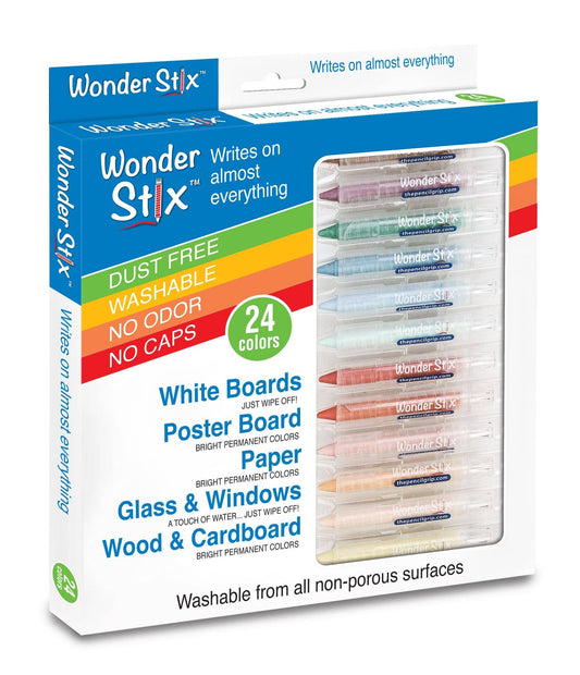 Wonder Stix 24 Pack - Write on Almost Everything!