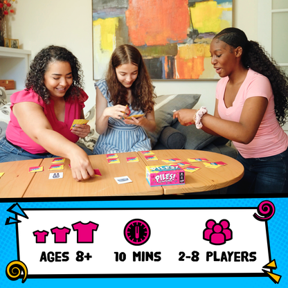 Piles! – Fast-Paced Family Card Game