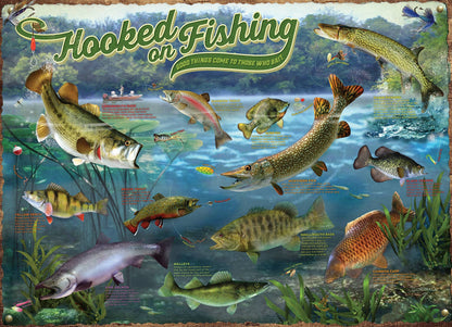 Hooked on Fishing - 1000 Piece Puzzle