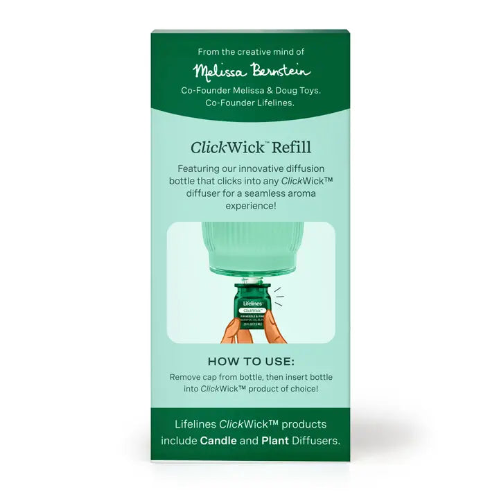 ClickWick™ Walk in the Woods Refill - Fir Needle & Pine - for Candle/Plant/Shower Diffuser