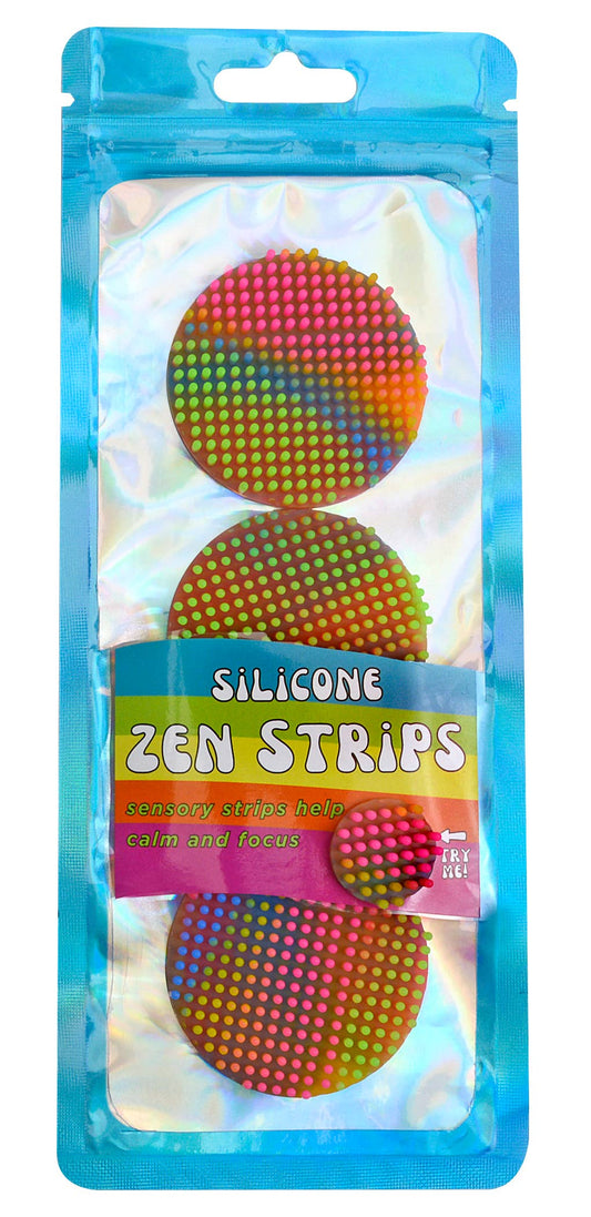 Silicone Zen Dots Multicolor 3 pc.