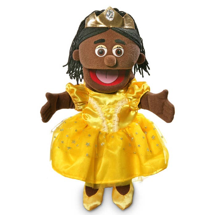 Silly Puppets Princess, Black (14")