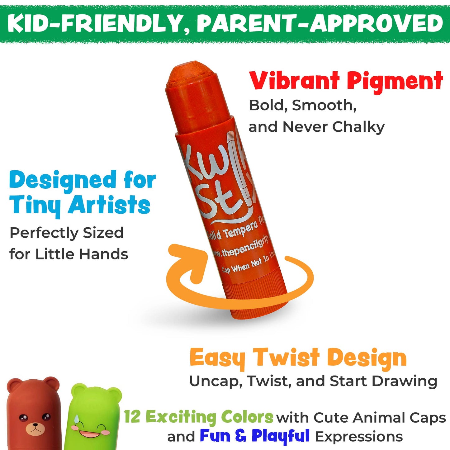 Kwik Stix Cuties - 12 Colors