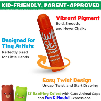Kwik Stix Cuties - 12 Colors