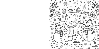 Cozy Colo: Cozy Winter – Cute & Cozy Coloring Book