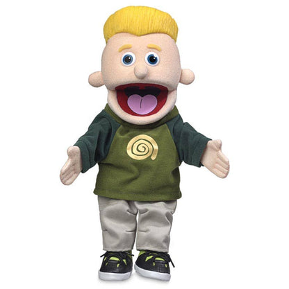 Silly Puppets Eddie, Peach Skin (14")