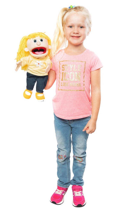 Silly Puppets Katie, Peach Skin (14")