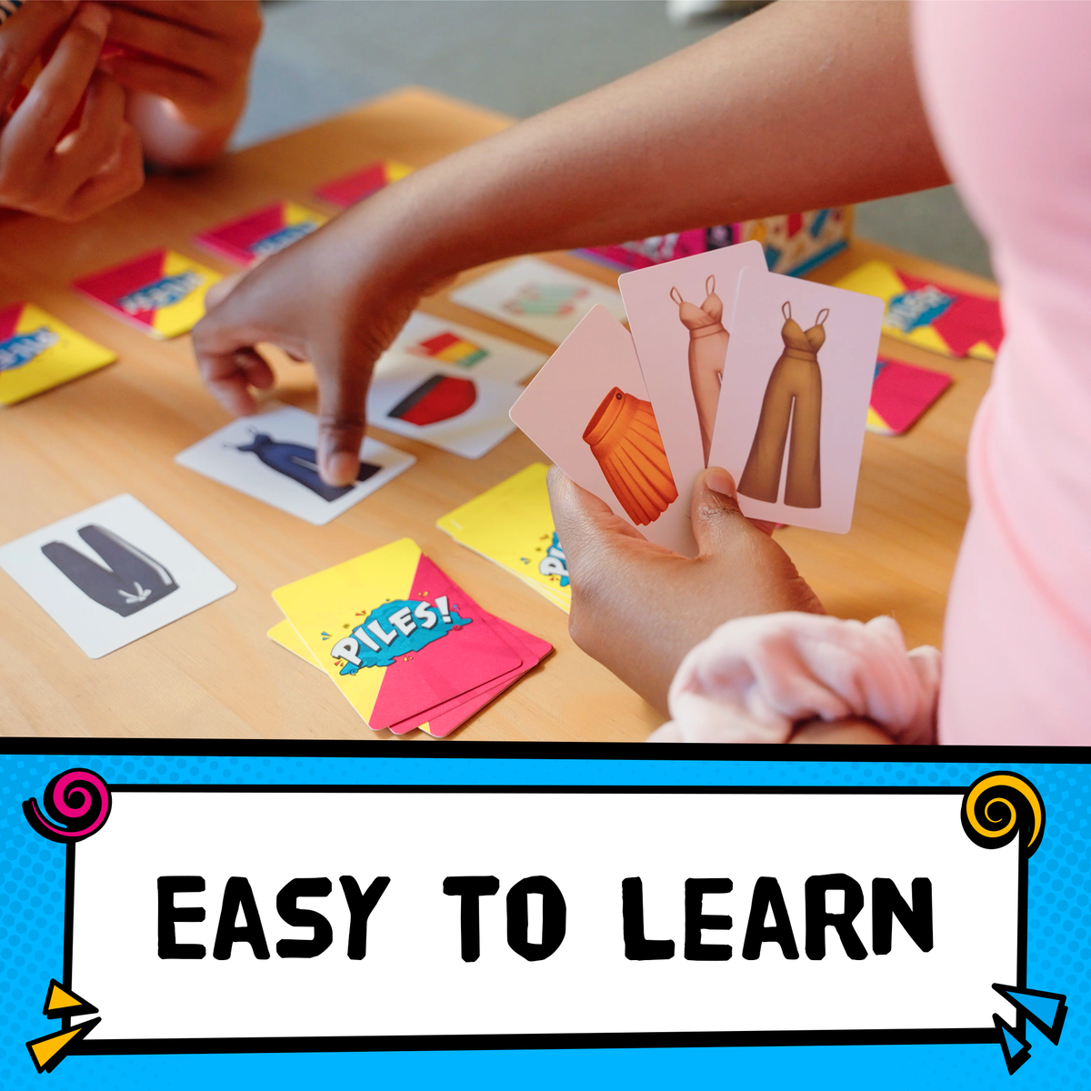 Piles! – Fast-Paced Family Card Game