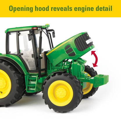 John Deere Big Farm Tractor with Lights & Sounds - 1:16 Scale