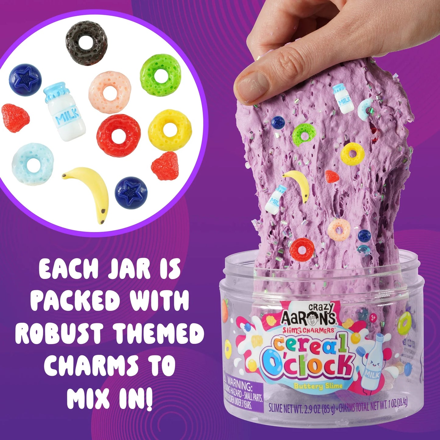 Crazy Aaron's Slime Charmers - Cereal O' Clock