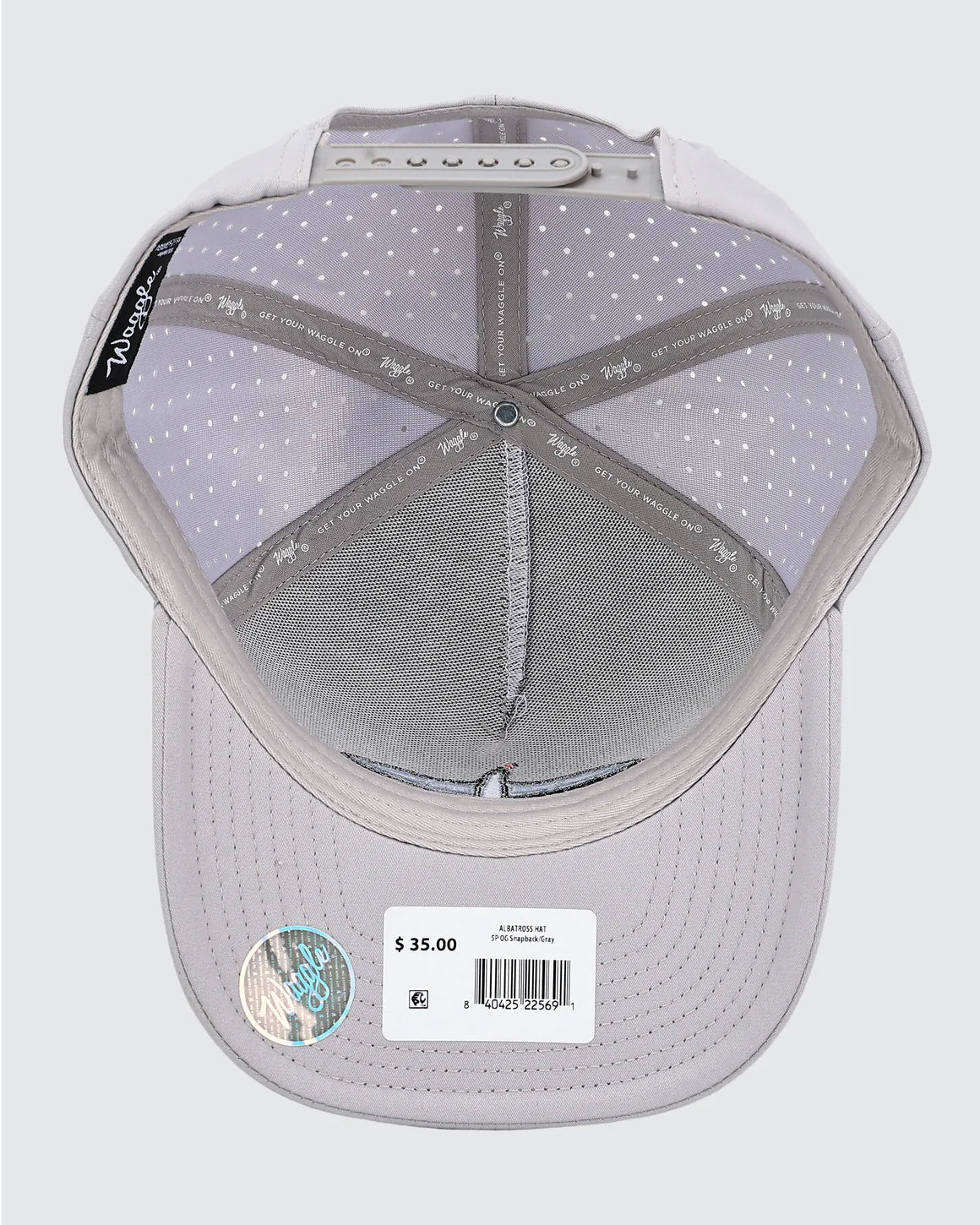Waggle Original Snapback Hat - Albatross