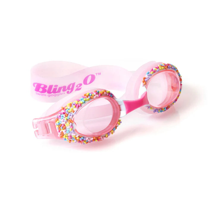Bling2o Cake Pop Kids Swim Goggles - Angel Cake Pink