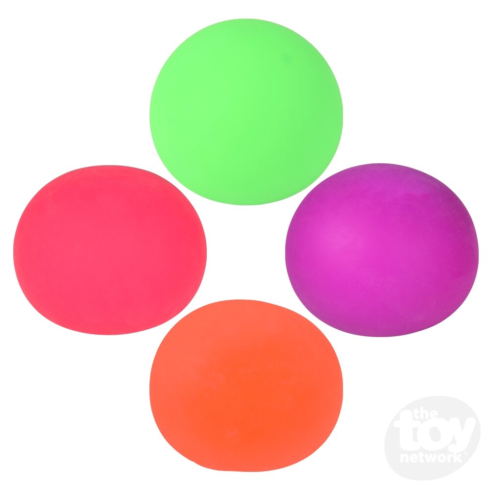 Marshmallow Neon Squishy Ball 3.5"