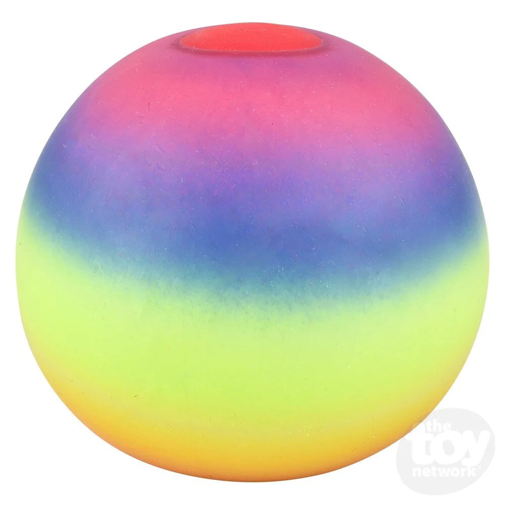 4" Rainbow Squish Stretch Ball