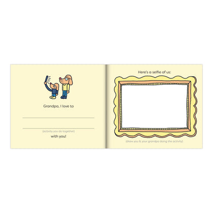 What I Love About You, Grandpa – Fill-in-the-Love Keepsake Book