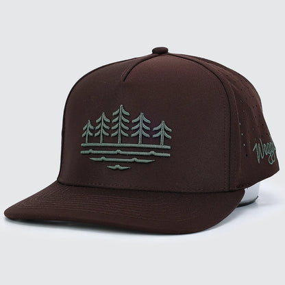 Waggle Original Snapback Hat - Back Pine