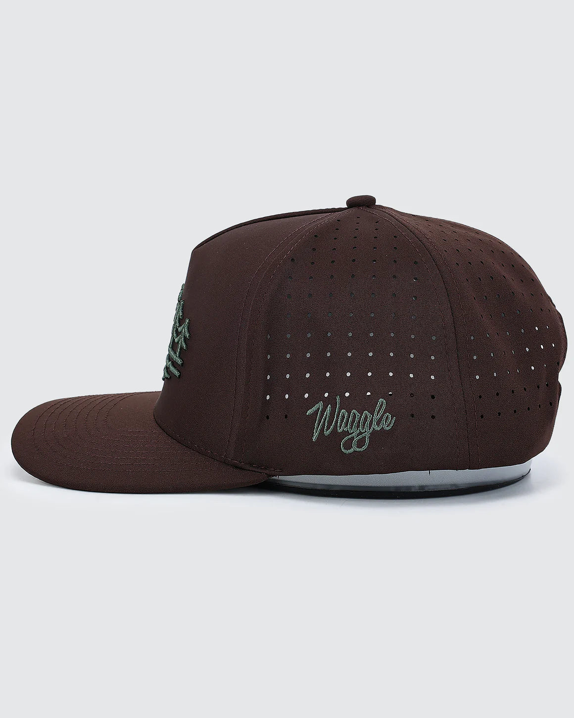 Waggle Original Snapback Hat - Back Pine