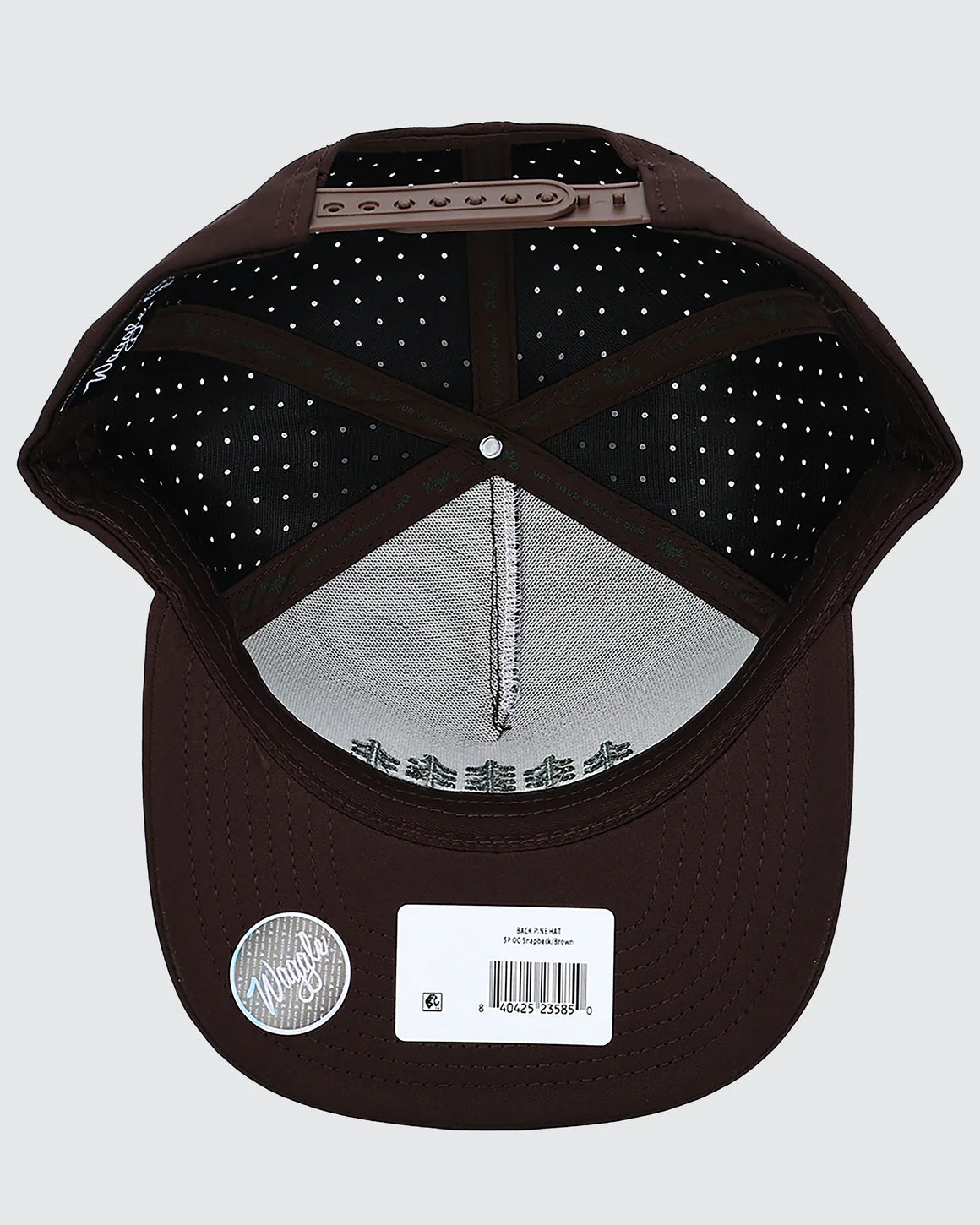Waggle Original Snapback Hat - Back Pine