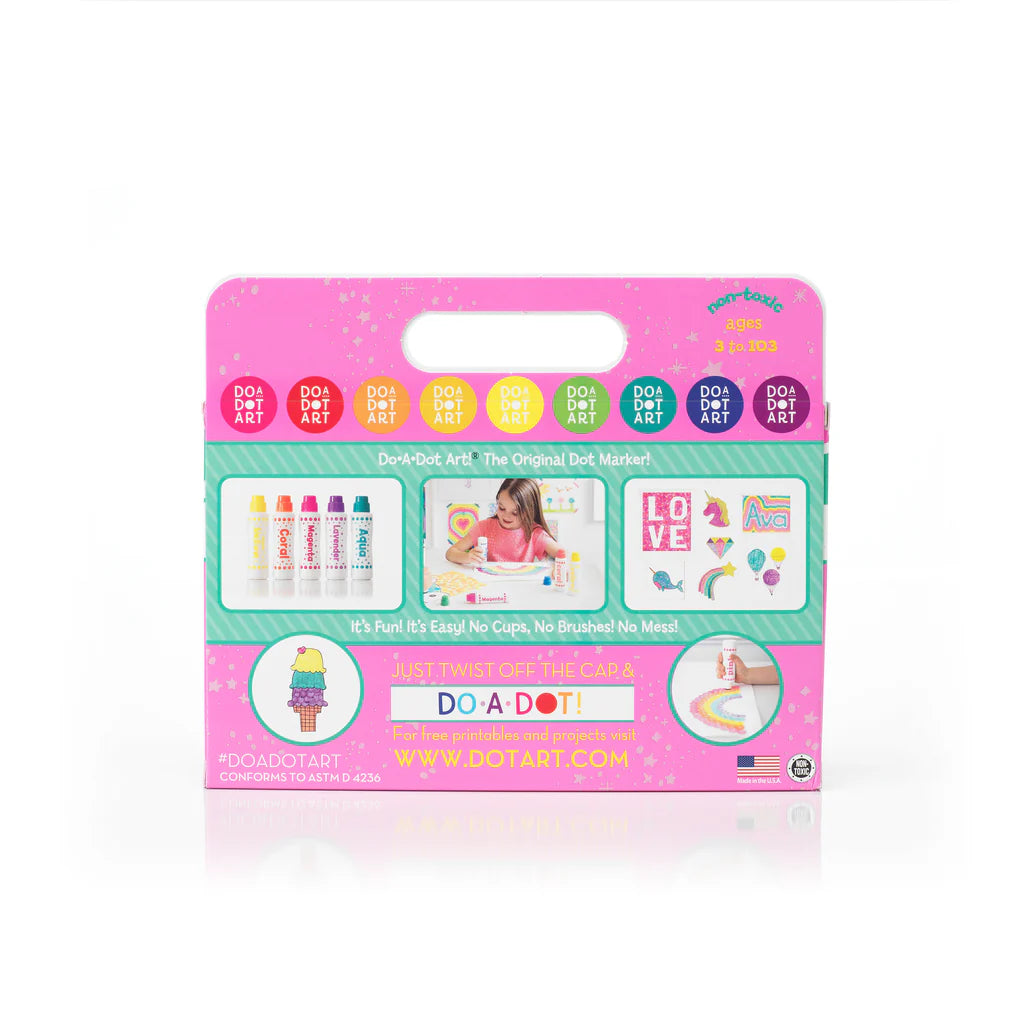 DO•A•DOT ART!  Bright Shimmers Dot Markers  5 PACK