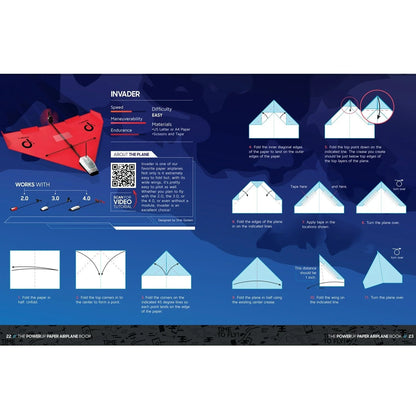 Powerup Paper Airplane Book