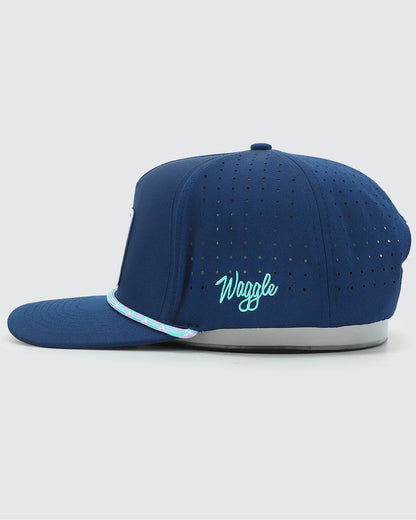 Waggle Original Snapback Hat - Borealis