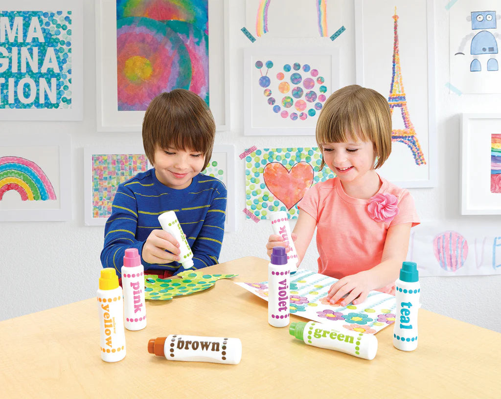 DO•A•DOT ART!  Brilliant Dot Markers  6 PACK