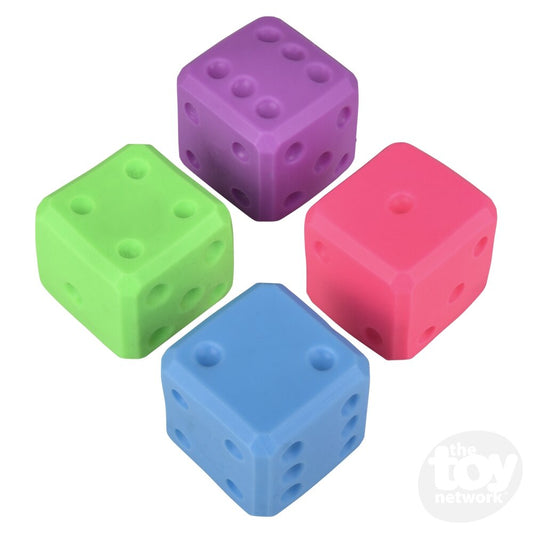 Marshmallow Squish Dice - 2 inch