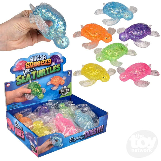 Sugar Squeezy Sea Turtle - 4"