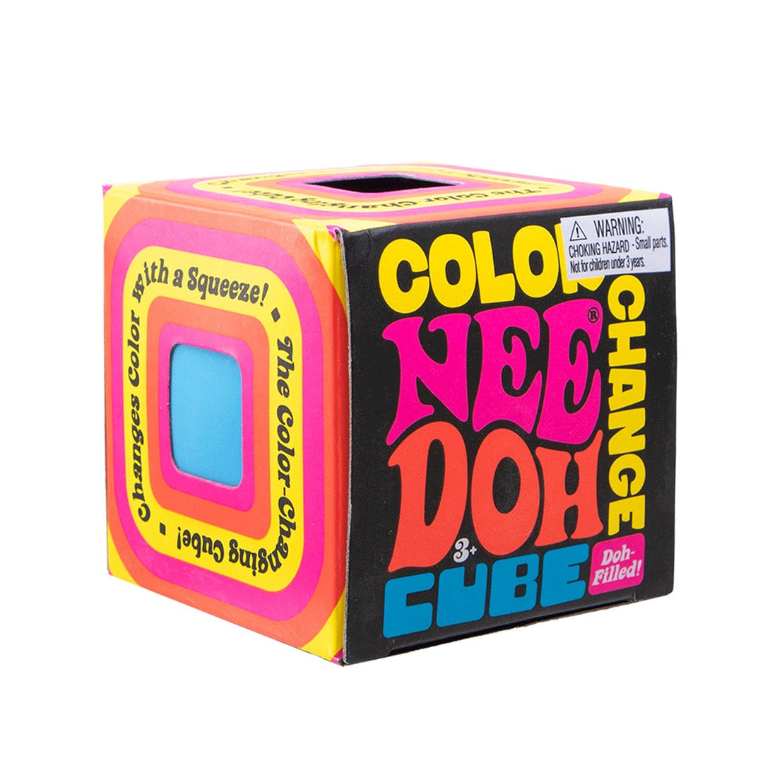 NeeDoh Color Change Cube - 2.25"
