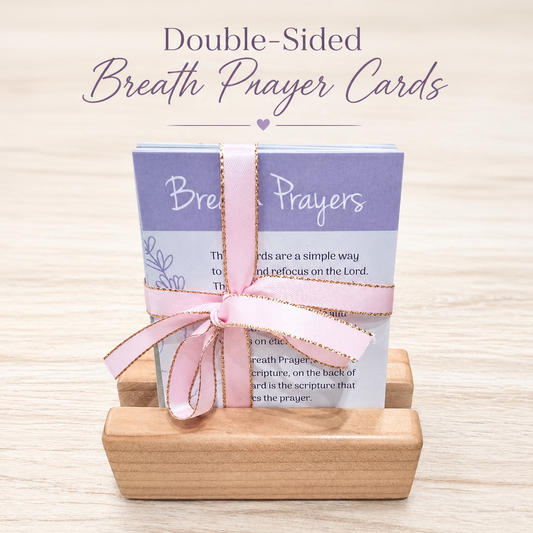 Double-Sided Breath Prayer Cards