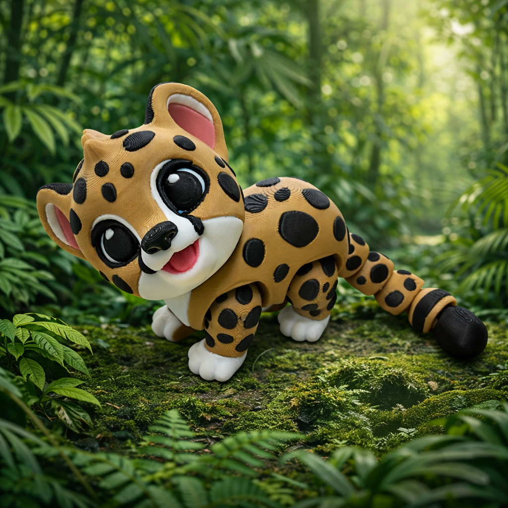 Cheetah - 3D Printed
