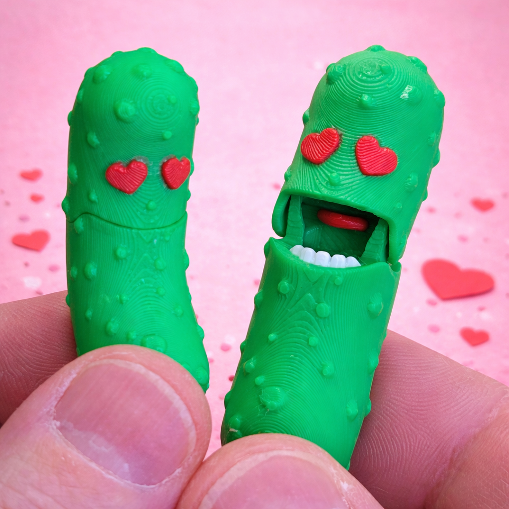You're a BIG Dill! - 3D Valentine Tickles the Pickle Gift