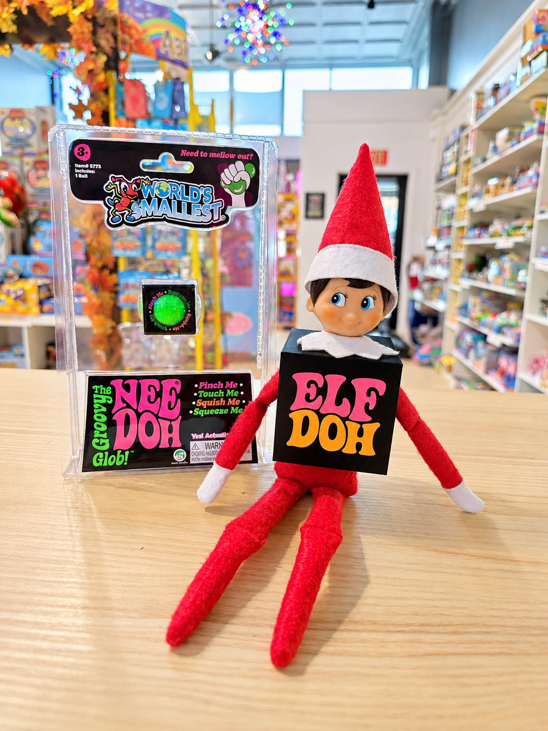 World's Smallest NeeDoh AND ElfDoh Costume Combo