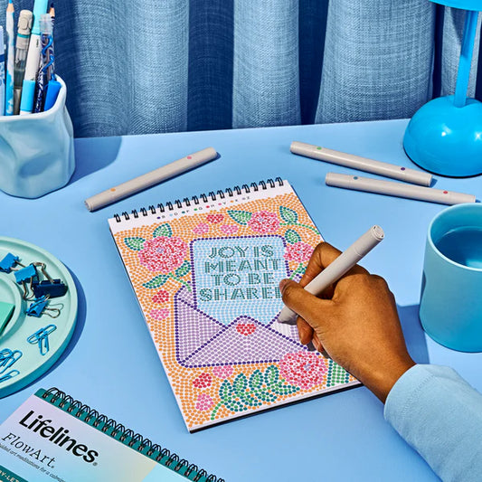 Lifelines® FlowArt™: Dot-By-Letter, Everyday Inspiration