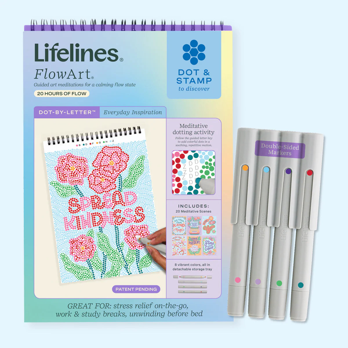Lifelines® FlowArt™: Dot-By-Letter, Everyday Inspiration