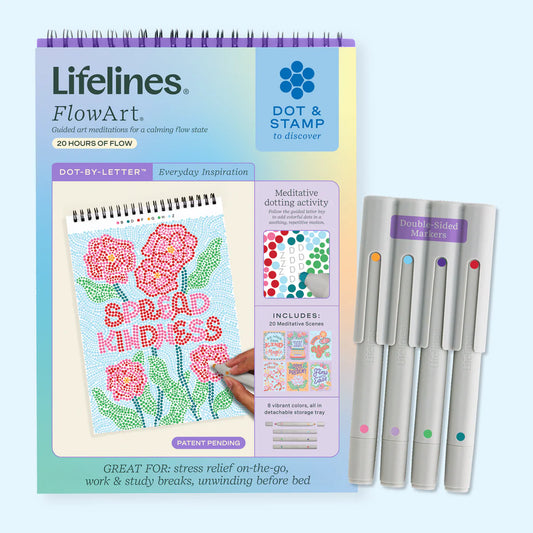 Lifelines® FlowArt™: Dot-By-Letter, Everyday Inspiration