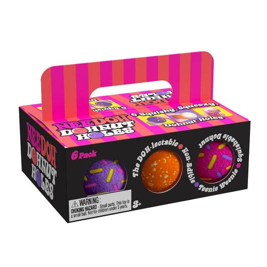 NeeDoh Dohnut Holes - 6 pack